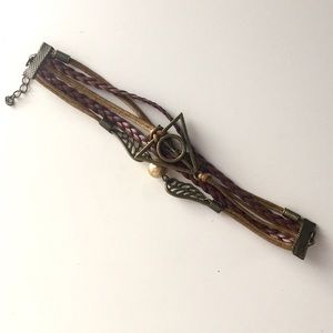 Harry Potter clasp bracelet with charms